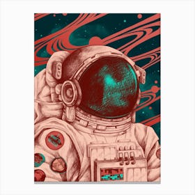 Into Space Canvas Print