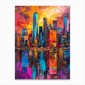 New York City Skyline 1 Canvas Print