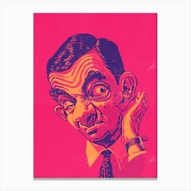 Mr Bean Comedy Movie Canvas Print