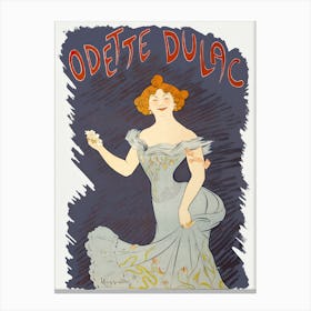 Odette Dulac Canvas Print