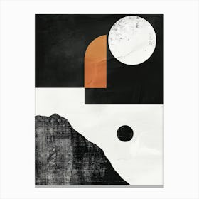 San Francisco Stone Park Bauhaus Minimalist Canvas Print