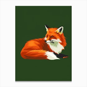 Red Fox 8 Canvas Print