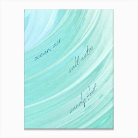 Ocean Wave Canvas Print