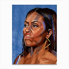 Michelle Obama Canvas Print