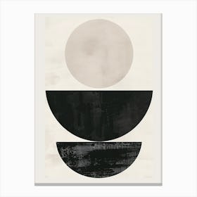 Luanda Stone Park Bauhaus Minimalist Canvas Print