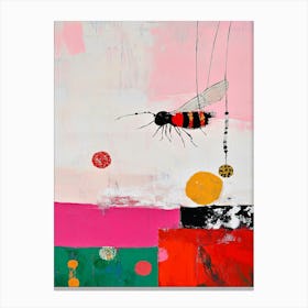 Beetle Abstract Oil Painting Canvas Print