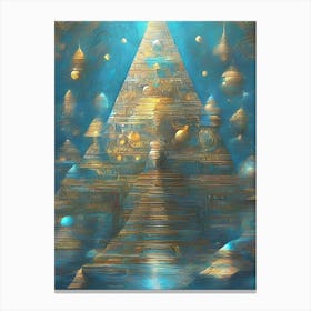 Pyramid Of The Gods Canvas Print