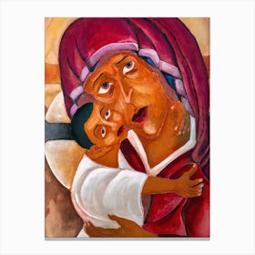 Mother Of Jesus Canvas Print