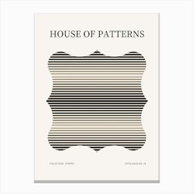 Stripes Pattern Poster 18 Canvas Print