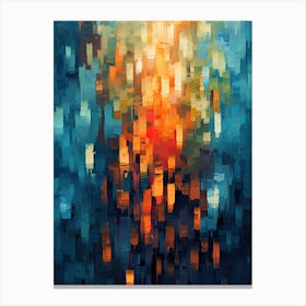 Oil Painting Abstract 4 Canvas Print