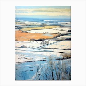 The South Downs England 1 Copy Canvas Print