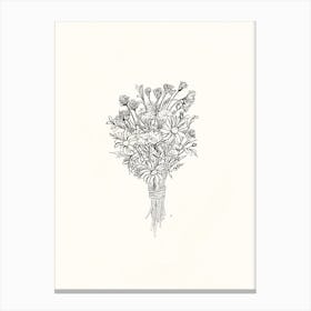 Bouquet Canvas Print