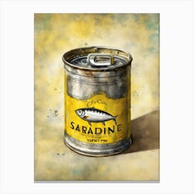 Sardine 6 Canvas Print