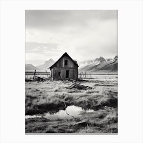 Colorado, Black And White Analogue Photograph 1 Canvas Print