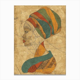 African Woman 175 Canvas Print