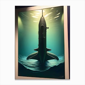 Spaceship -Reimagined Canvas Print