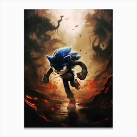 Sonic The Hedgehog 16 Canvas Print