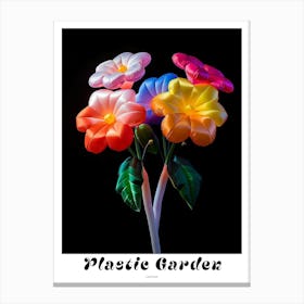 Bright Inflatable Flowers Poster Lantana 3 Canvas Print