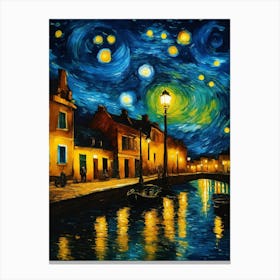 Starry Night 1 Canvas Print