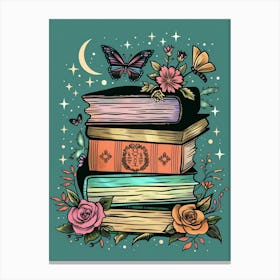 Book Art 1 Canvas Print