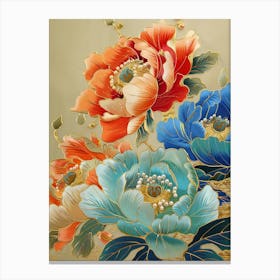 Chinese Flower Painting 19 Canvas Print