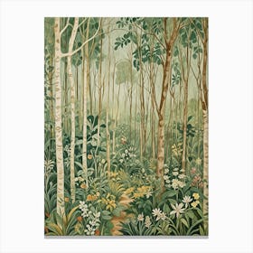 Green Woods Canvas Print