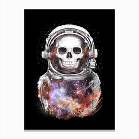 Cosmic Skull Canvas Print