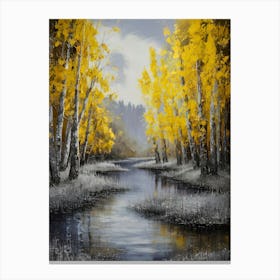 Silver Creek Canvas Print