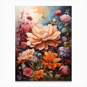 Flowers In Bloom Canvas Print