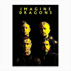 Imagine Dragons 4 Canvas Print
