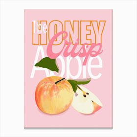Honey Crisp Apple Canvas Print
