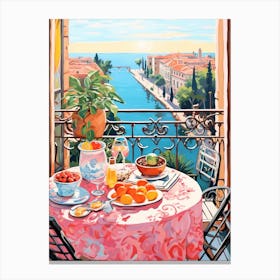 Venice Balcony Canvas Print