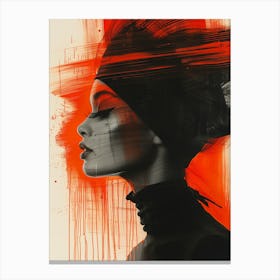 Portrait Of A Woman 12 Canvas Print