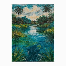 'River' Canvas Print