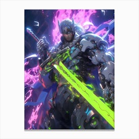 Overwatch Character Canvas Print