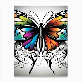 Colorful Butterfly 40 Canvas Print