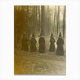 Witches In The Woods Canvas Print