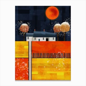 Harvest Moon Canvas Print