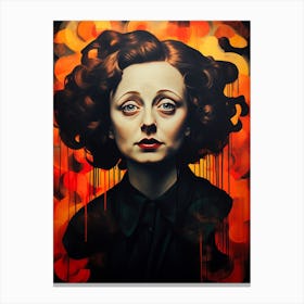 Edith Piaf (3) Canvas Print