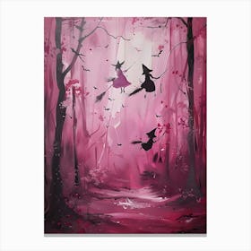 Witches In The Woods 2 Canvas Print