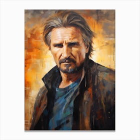 Liam Neeson (2) Canvas Print