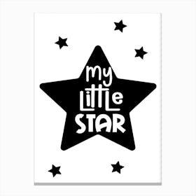 My Little Star Canvas Print