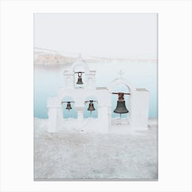 Aegean Chimes 2, Santorini Canvas Print