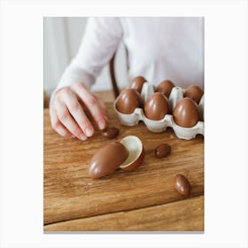 Easter Eggs 462 Canvas Print