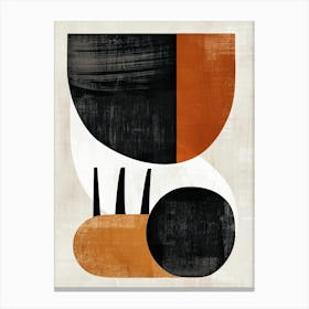 Jakobstad Stone Park Bauhaus Minimalist Canvas Print