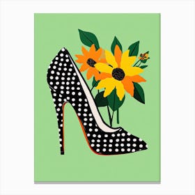 Shoe Stories of Women in Full Bloom Canvas Print