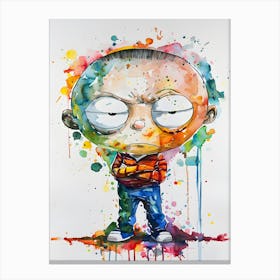 Stewie Griffin Canvas Print