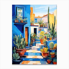 Cactus Garden - Bohemian Art 2 Canvas Print