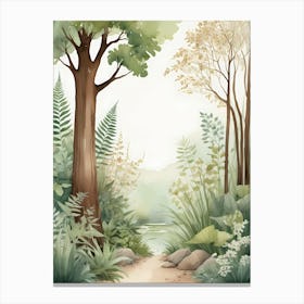 Forest Path 5 Canvas Print