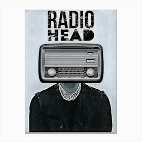 Radio Head Canvas Print